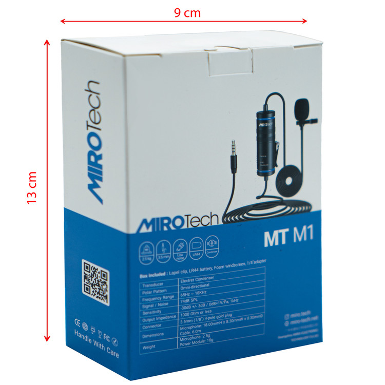 میکروفون یقه ای میروتک MiroTech MT-M1